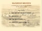 MANIFEST DESTINY Orchestra sheet music cover